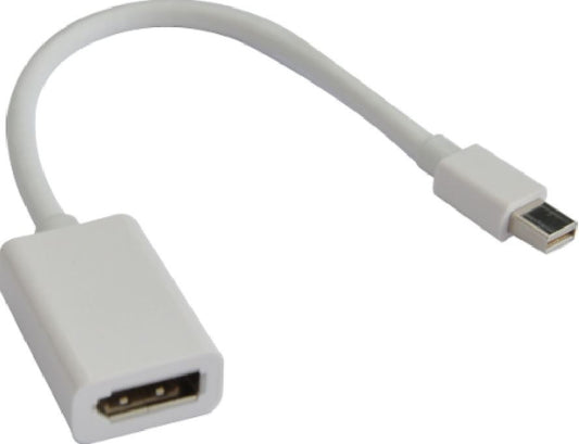 Astrotek Mini DisplayPort DP to DisplayPort DP Adapter Converter - 20 pins Male to Female Nickle Plated RoHS, AT-MINIDPP-MF
