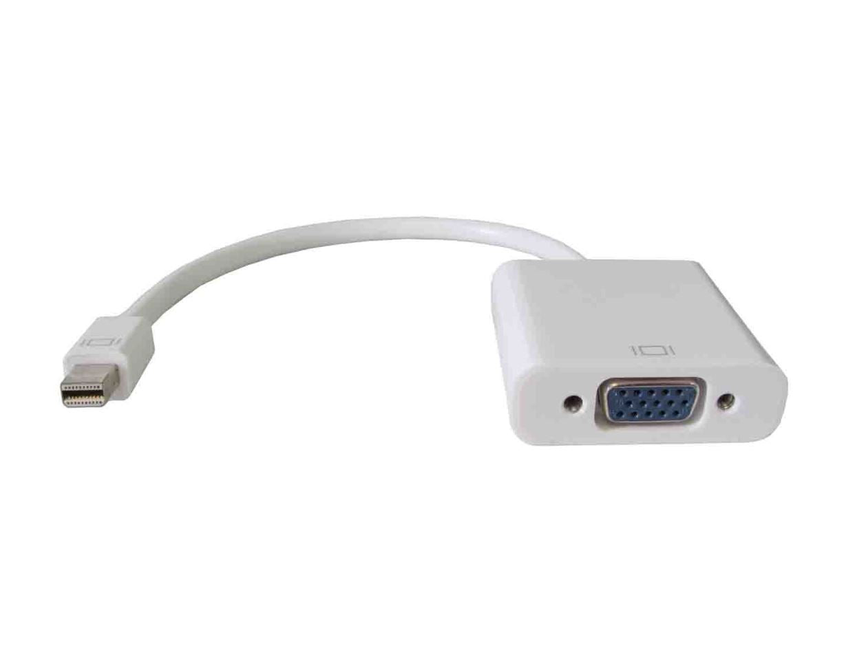 Astrotek Mini DisplayPort DP to VGA Adapter Converter Cable 20cm - Male to Female Gold Plated RoHS, AT-MINIDPVGA-MF