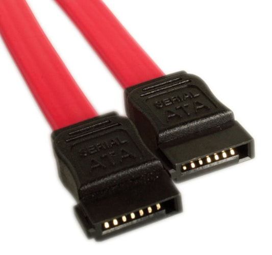 Astrotek Serial ATA SATA 2 Data Cable 50cm 7 pins to 7 pins Straight 26AWG Red ~CB8W-FC-5031 CB8W-FC-5075, AT-SATA-180D