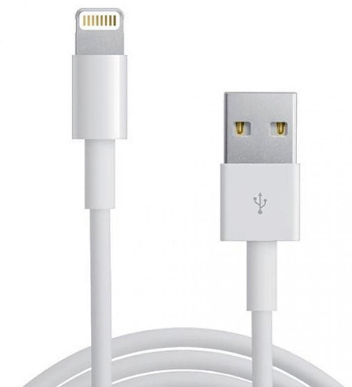 Astrotek 1m USB Lightning Data Sync Charger White Color Cable for iPhone X 9 8 7S 7 Plus 6S 6 Plus 5 5S iPad Air Mini iPod, AT-USB-IP5