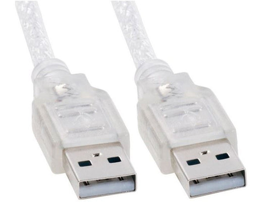 Astrotek 2m USB 2.0 Cable - Type A to Type A Male to Male High Speed Data Transfer for Printer Scanner Cameras Webcam Keyboard Mouse Joystick, AT-USB2-AMAM-2M