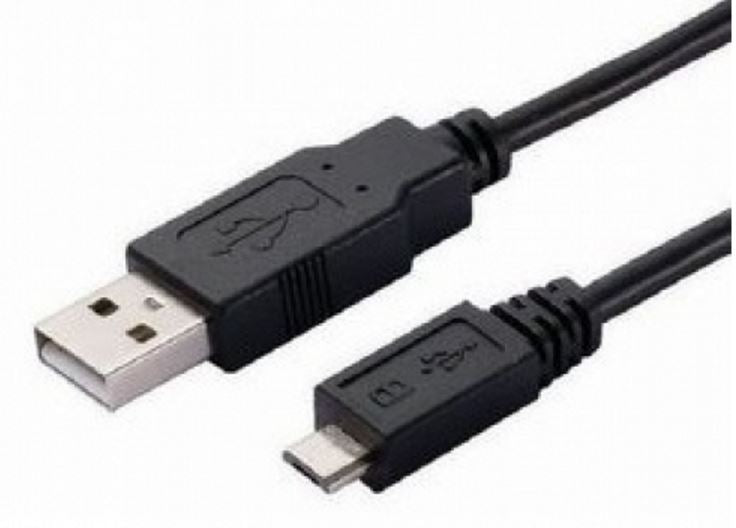 Astrotek USB to Micro USB Cable 2m - Type A Male to Micro Type B Male Black Colour RoHS, AT-USB2MICRO-AB-1.8
