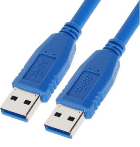 Astrotek USB 3.0 Cable 2m - Type A Male to Type A Male Blue Colour, AT-USB3-AMAM-2M