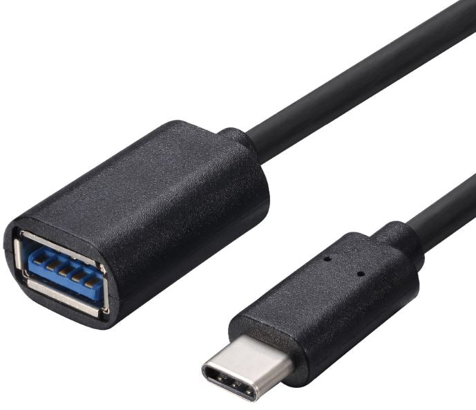 Astrotek USB-C 3.1 Type-C Cable 1m Male to USB 3.0 Type A Female USB Type C to 3.0 OTG Extension Sync Data Cable for External HDDS/Camera/Card Readers, AT-USB31CM30AF-1
