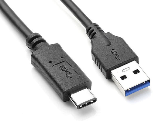 Astrotek USB-C to USB-A Cable 1m Male to Male USB3.1 Type-C to USB3.0 Charger Cord for Samsung Galaxy A10/A20/A51/S10/S9/S8, AT-USB31CM30AM-1