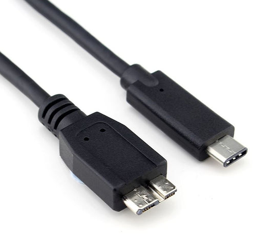 Astrotek USB-C 3.1 Type-C Male to USB 3.0 Micro USB B Male Cable 1m, AT-USB31CM30MICROBM-1