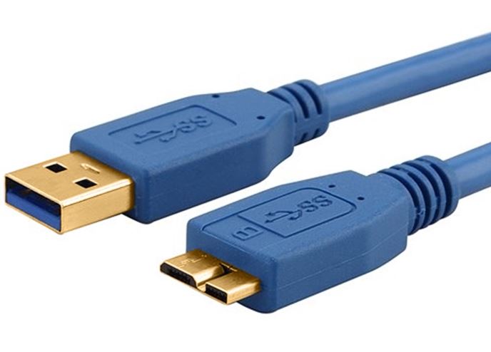 Astrotek USB 3.0 Cable 3m - Type A Male to Micro B Blue Colour, AT-USB3MICRO-AB-3M