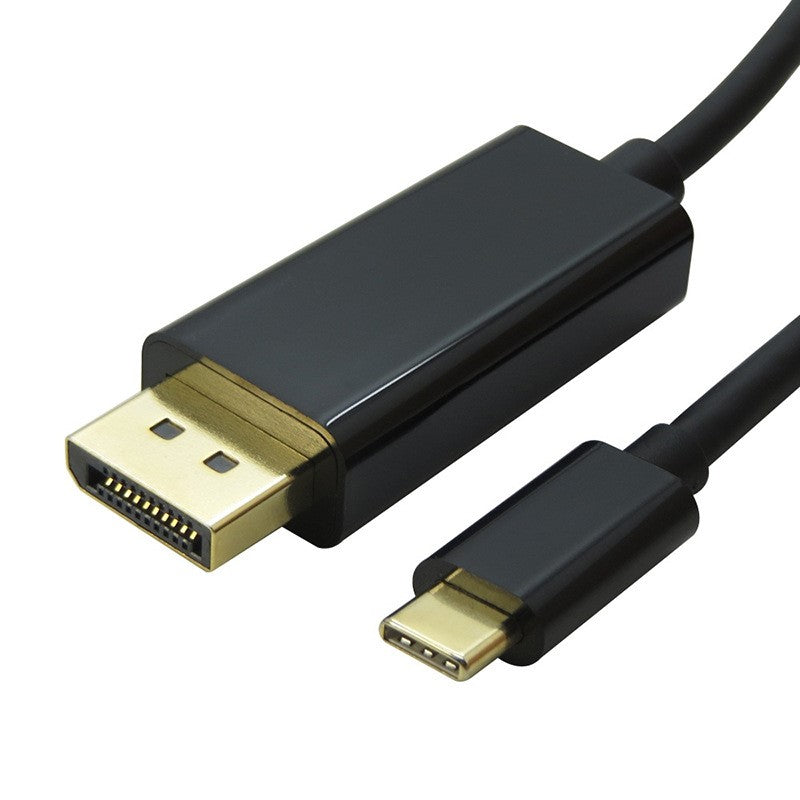 Astrotek 2m USB-C to DP DisplayPort Cable Adapter Male to Male for iPad Pro Macbook Air Samsung Galaxy Surface Dell Windows XPS 4k, AT-USBCDP-1.8