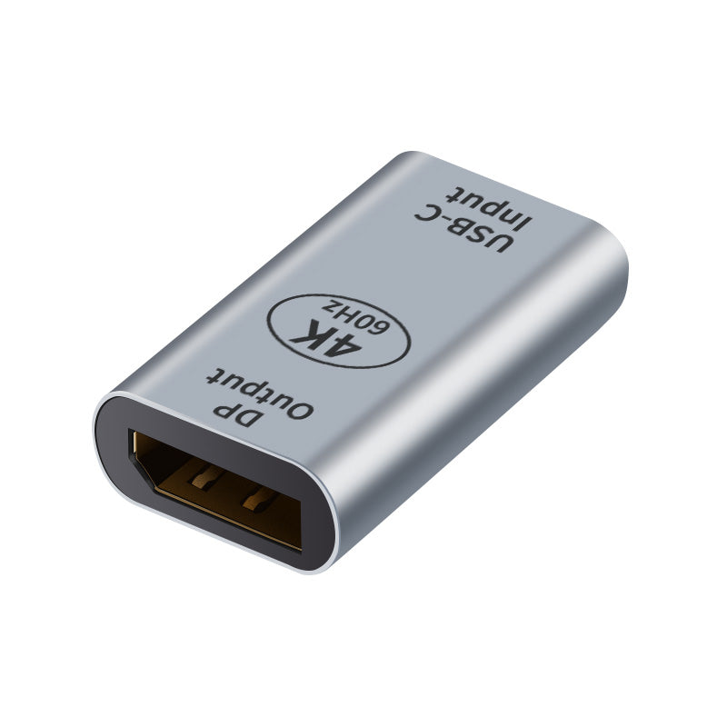 Astrotek USB-C to DP DisplayPort Female to Female Adapter support 4K@60Hz for iPad Pro Macbook Air Samsung Galaxy MS Surface Dell XPS, AT-USBCDP-FF