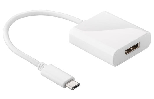 Astrotek USB3.1 Type-C USB-C to DP DisplayPort Converter Adapter Cable supports 4K UHD for iPad Pro Macbook Air Samsung Galaxy MS Surface Dell XPS, AT-CMDP-MF