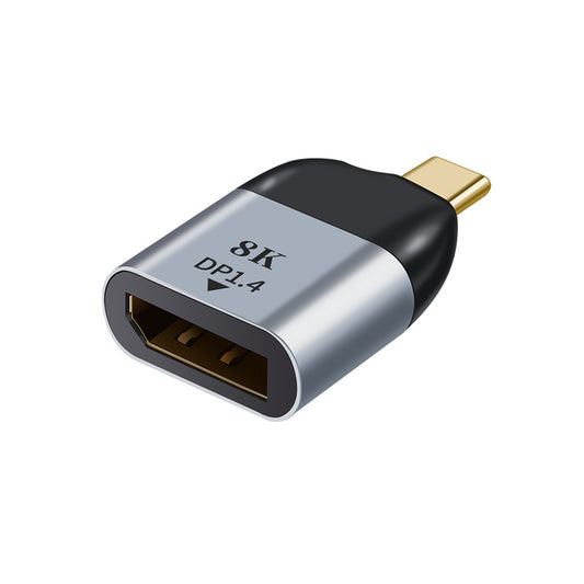 Astrotek USB-C to DP DisplayPort Male to Female Adapter Converter 8K@60Hz 4K@60Hz for iPad Pro Macbook Air Samsung Galaxy MS Surface Dell XPS, AT-USBCDP-MF