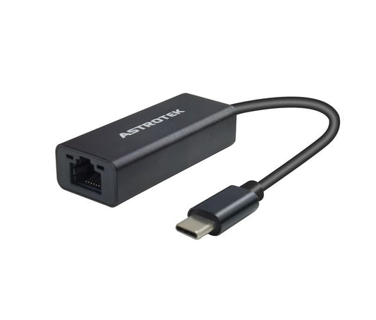Astrotek USB-C to RJ45 Gigabit LAN Network Ethernet Adapter 15cm Cable Male to Female for HP Lenovo Asus iPad Pro Macbook Air MS Surface Dell XPS, AT-USBCRJ45-MF