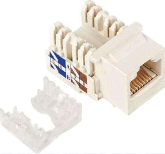 Astrotek CAT5e UTP Network Keystone Jack for Socket kit 10ps per pack Poly Bag White LS, ATP-KJ-5E