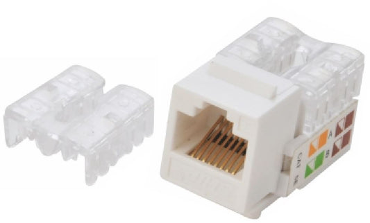 Astrotek CAT6 UTP Outlets Network Keystone Jack for Socket kit 10pcs per pack Poly Bag White LS, ATP-KJ-6