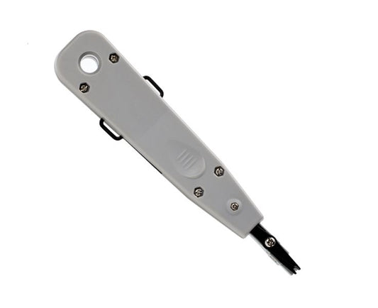 Astrotek Networking Punch Down Tool Multifunction Krone Type IDC/Network Wire Cat5 & Telephone Impact Terminal Insertion Grey Color, ATP-TOOL-PT-K