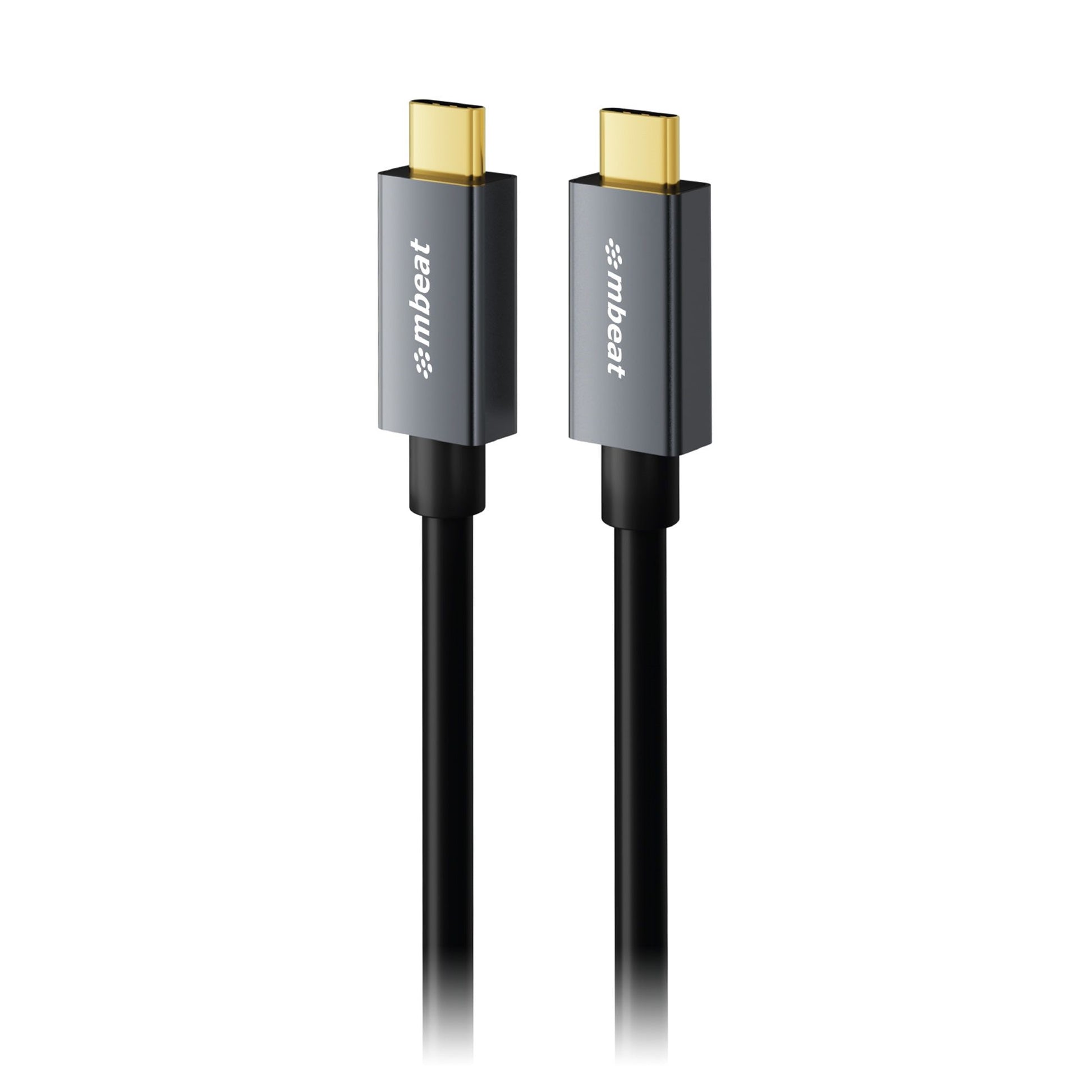 mbeat Tough Link 1m USB 4.0 USB-C Cable - Space Grey Video Resolution: Maximum 8K/60Hz Package Weight: 85g USB-C 4.0 Product Weight: 60g, MB-XCB-UC4