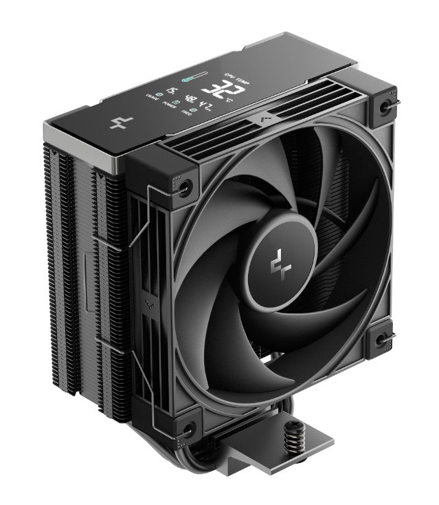 DeepCool AK400 G2 DIGITAL NYX AI Dynamic Adjustment CPU Cooler, Digital Display, 4 Heat Pipes, 4-pin PWM, Intel LGA1851/1700/1200/115x, AMD AM5/AM4, R-AK400G2-BKNNMN-GJD-1
