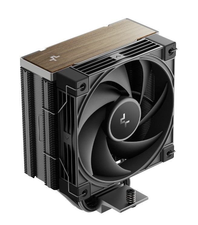 DeepCool AK400 G2 Wood Grain Top Cover CPU Cooler, 4 Heat Pipes, 4-pin PWM, Hydro Bearing, Intel LGA1851/1700/1200/115x, AMD AM5/AM4, R-AK400G2-BKNNMN-GJD