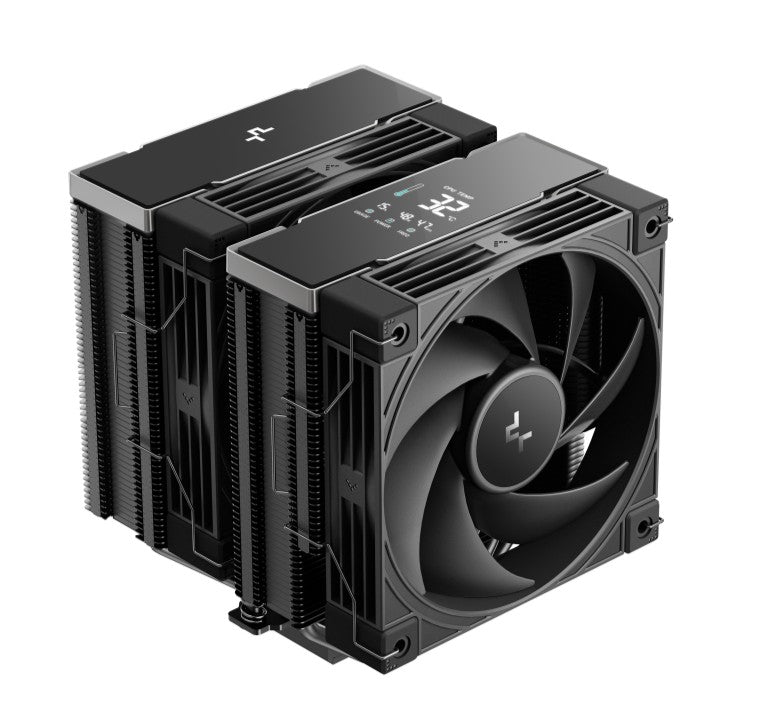 DeepCool AK620 G2 DIGITAL NYX AI Dynamic Adjustment CPU Cooler 4-pin PWM, Hydro Bearing, Intel LGA1851/1700/1200/115X /AM5/AM4, R-AK620G2-BKNNMN-GJD-1