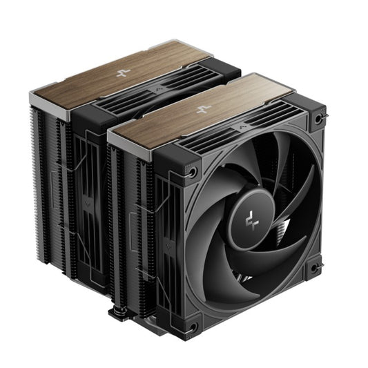 DeepCool AK620 G2 Wood Grain Top Cover CPU Cooler, 4-pin PWM, Hydro Bearing Intel LGA1851/1700/1200/1151/1150/1155/ AM5/AM4, R-AK620G2-BKNNMN-GJD