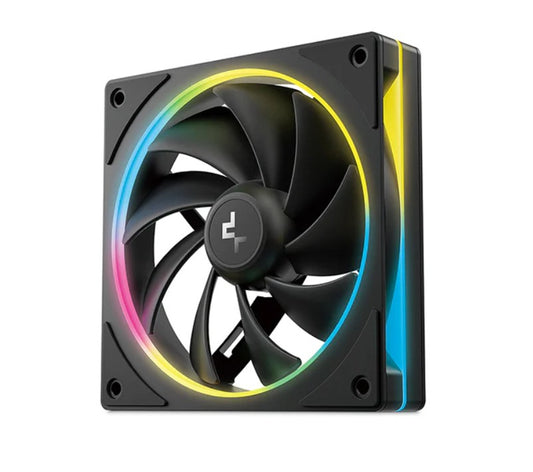 DeepCool FL12 SE 120mm Performance ARGB Fans , Hydro Bearing 120x120x25 mm(LxWxH), R-FL12SE-BKAPN1-G
