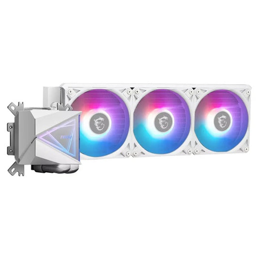 MSI MAG CORELIQUID I360 White Liquid CPU Cooler, LGA 1150/1151/1155/1156/1200/1700+ Next gen AM5/AM4 3y warranty