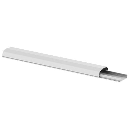 Brateck Plastic Cable Cover - 250mm Material: Polyvinyl Chloride(PVC) Dimensions 60x20x250mm - White (LS), CC07-25-W