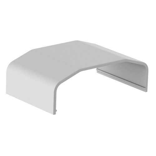 Brateck Plastic Cable Cover Joint Material:ABS Dimensions 64x21.5x40mm - White (LS), CC07-J1-W