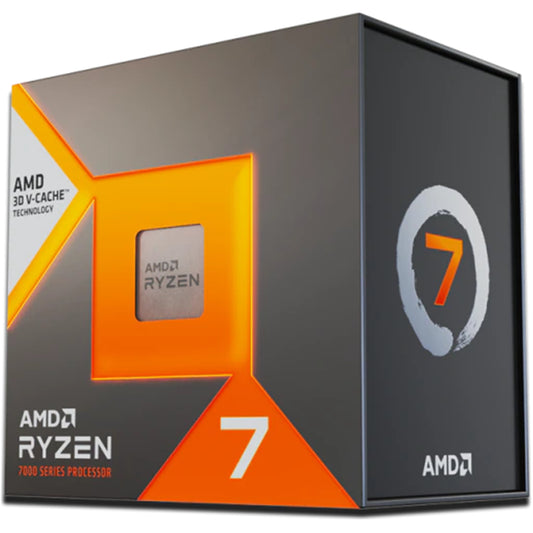 AMD Ryzen 7 7800X 3D, 8 Cores/16 Threads without cooler (AM5) (Ryzen7000) (AMDCPU), 100-100000910WOF