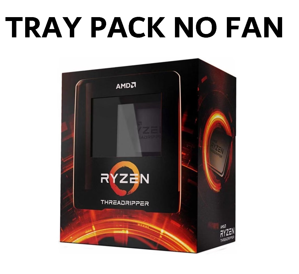 AMD-P (Clamshell Needed) AMD Ryzen Threadripper PRO 3975WX 'TRAY', 32C Socket sWRX8 1YW (AMDCPU) (TRAY-P), 100-000000086