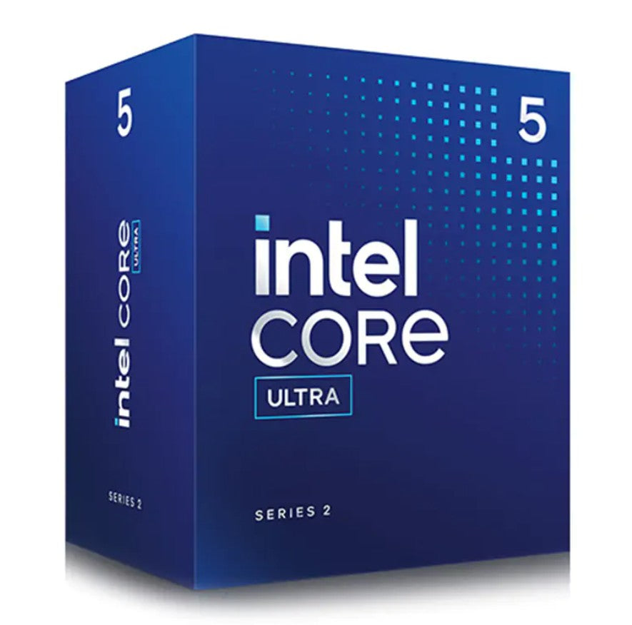 Intel Core Ultra 5 Processor 225 LGA1851 (20M Cache, Up to 4.90 GHz)(15th Gen) Fan included, BX80768225