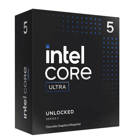 Intel Core Ultra 5 Processor 245KF LGA1851 (24M Cache, Up to 5.20 GHz)(15th Gen) Please note: No CPU Cooler Included, BX80768245KF