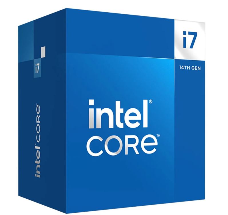 Intel (LS)Intel i7 14700 CPU 4.2GHz (5.4GHz Turbo) 14th Gen LGA1700 20-Cores 28-Threads 61MB 65W UHD Graphics 770 Retail Raptor Lake with Fan, BX8071514700