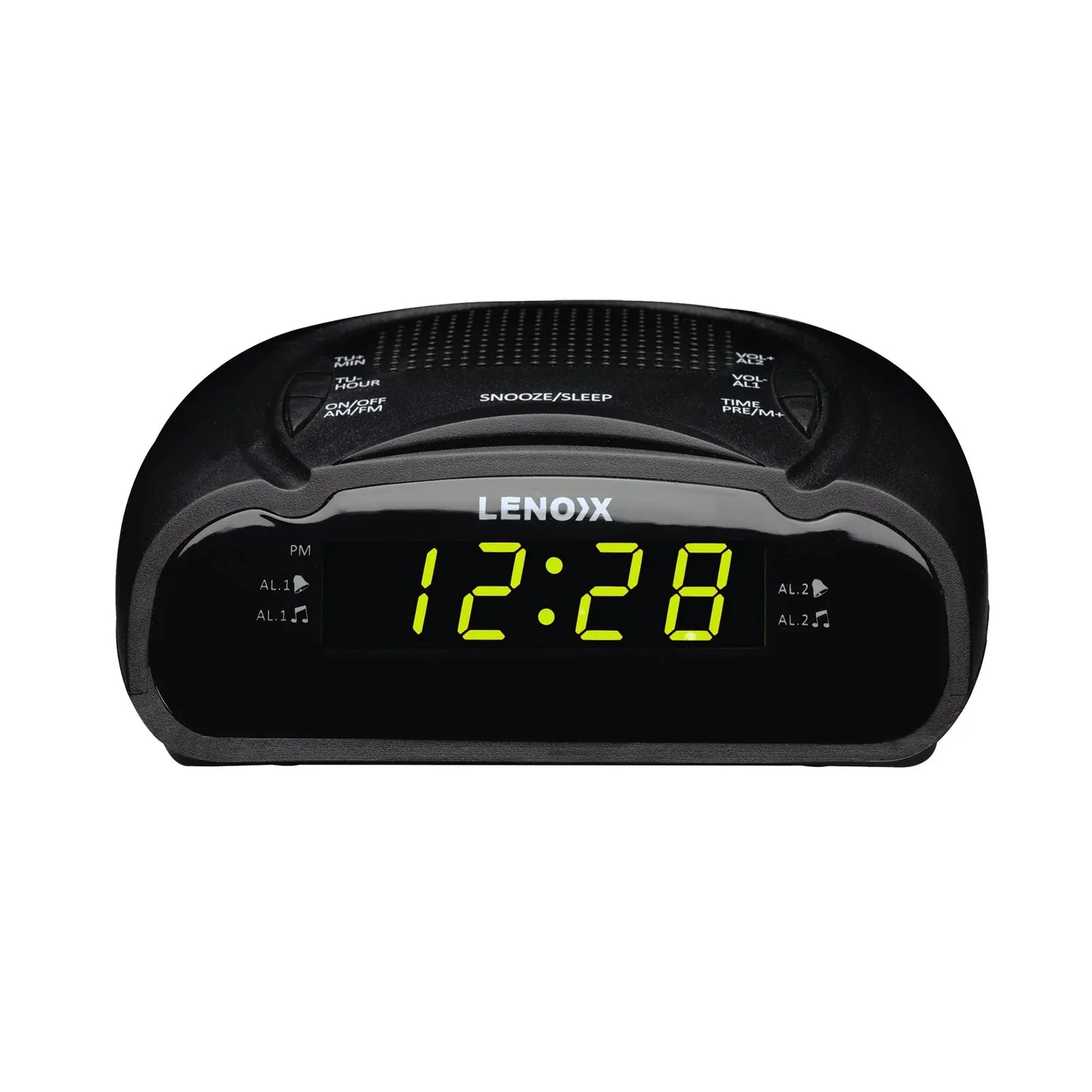 Lenoxx AM/FM Clock Radio with Dual Alarm - CR21