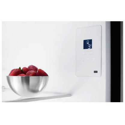 Electrolux 425L Ultimate Taste 500 Bottom Mount Fridge Left Hinge - Matte Black EBE4302BD-L