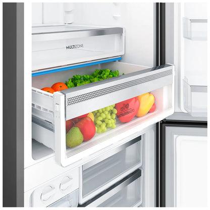 Electrolux 425L Ultimate Taste 500 Bottom Mount Fridge Left Hinge - Matte Black EBE4302BD-L