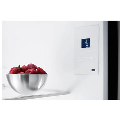 Electrolux 425L Ultimate Taste 500 Bottom Mount Fridge Right Hinge - Matte Black EBE4302BD-R