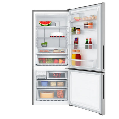Electrolux 425L Ultimate Taste 500 Bottom Mount Fridge - Stainless Steel EBE4302SD-R