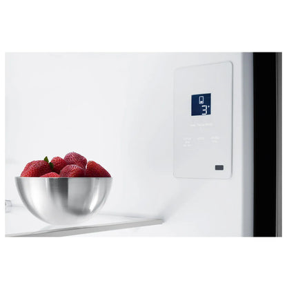 Electrolux 496L Ultimate Taste 500 Bottom Mount Fridge Left Hinge - Matte Black EBE5007BD-L