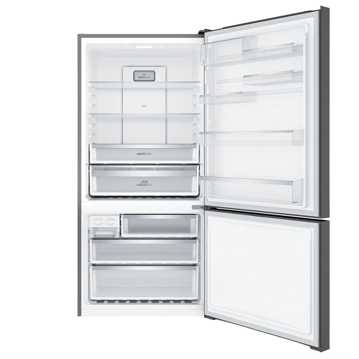 Electrolux 496L Ultimate Taste 500 Bottom Mount Fridge Right Hinge - Matte Black EBE5007BD-R