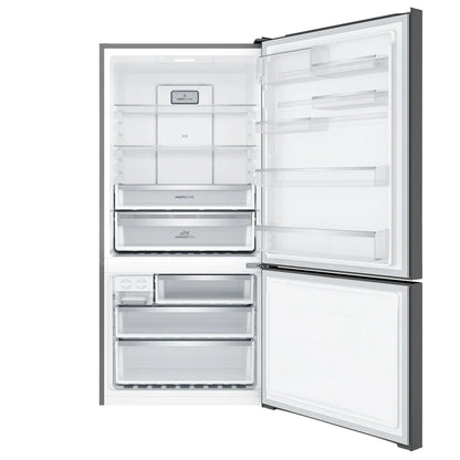 Electrolux 496L Ultimate Taste 500 Bottom Mount Fridge Right Hinge - Matte Black EBE5007BD-R