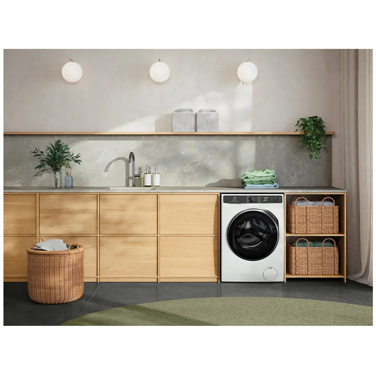 Electrolux 10kg UltimateCare 700 Front Load Washing Machine - White EWF1043R7WC