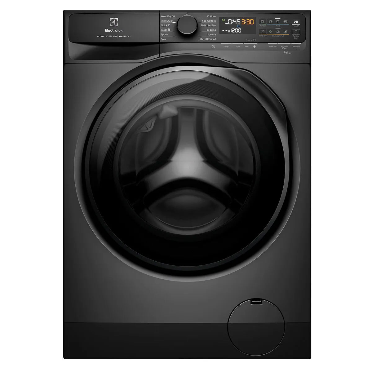 Electrolux 12kg/8kg UltimateCare 700 Washer Dryer Combo - Dark Onyx EWW1243R7SC
