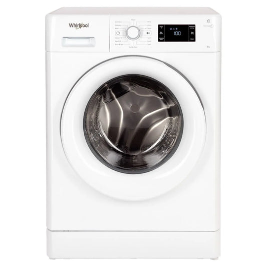 Whirlpool 8kg Front Load Washing Machine with 6th Sense and FreshCare+ - FDLR80210