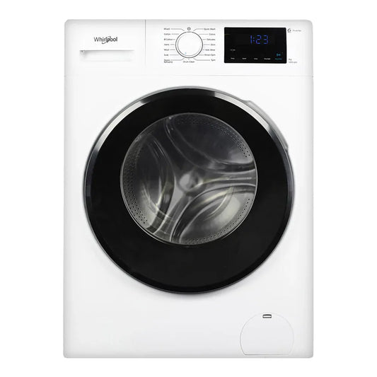 Whirlpool 8kg Front Load Washing Machine with Timewash and Steam Refresh - FWRB8002IW