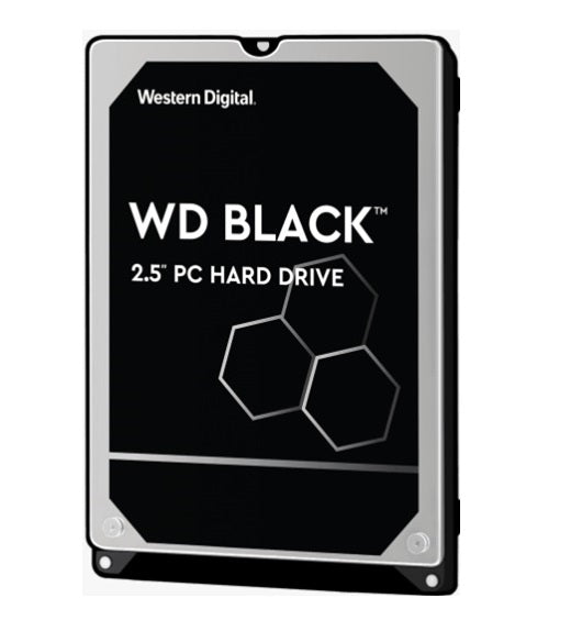 Western Digital WD Black 500GB 2.5' HDD SATA 6gb/s 7200RPM 64MB Cache SMR Tech for Hi-Res Video Games 5yrs Wty (LS) --WD20SPZX, WD5000LPSX