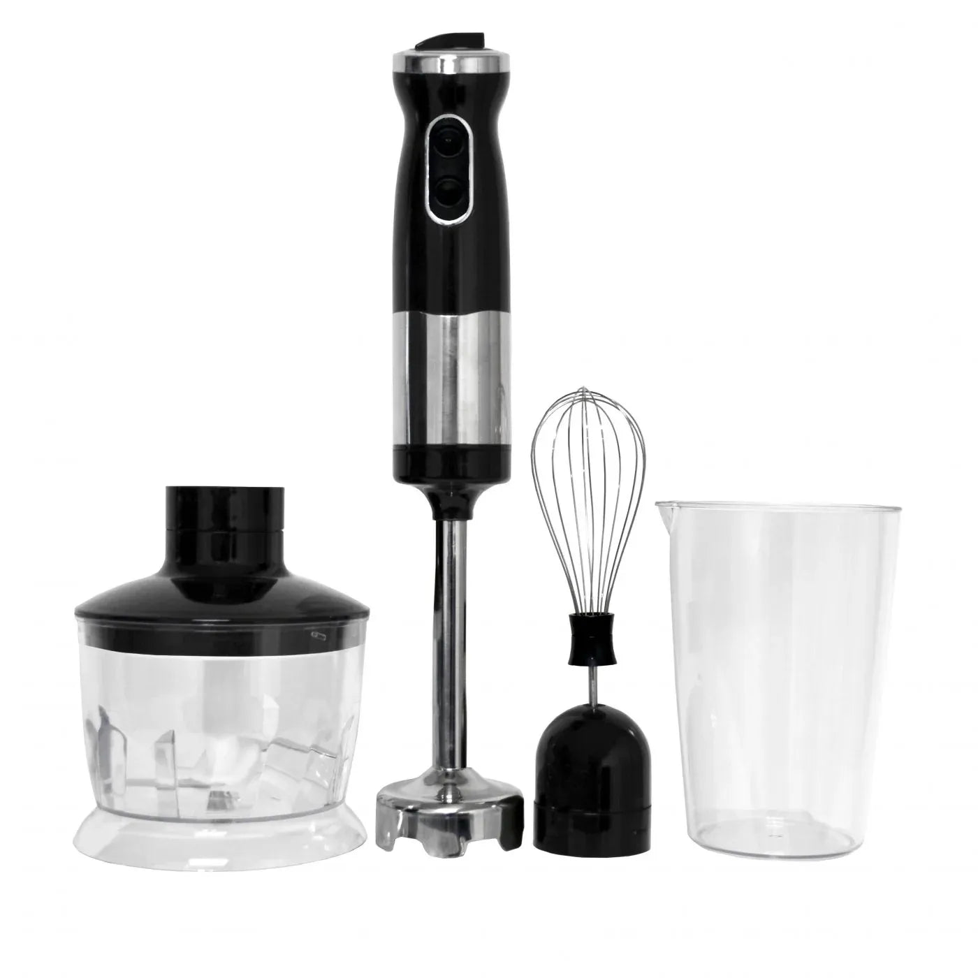 Healthy Choice Hand Blender Stick Mixer Set Black HB58