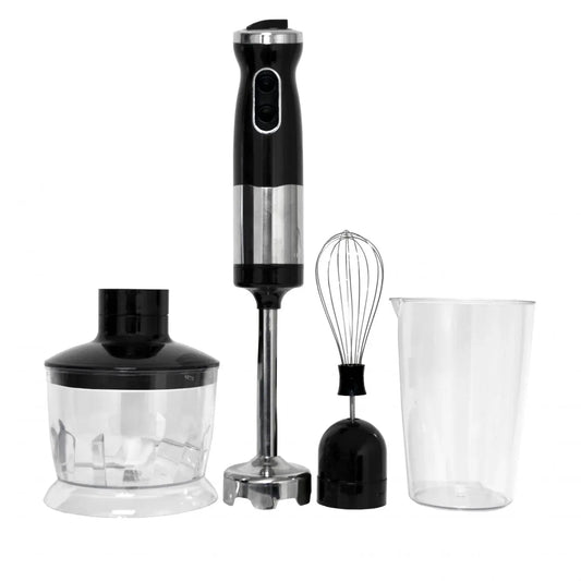Healthy Choice Hand Blender Stick Mixer Set Black HB58