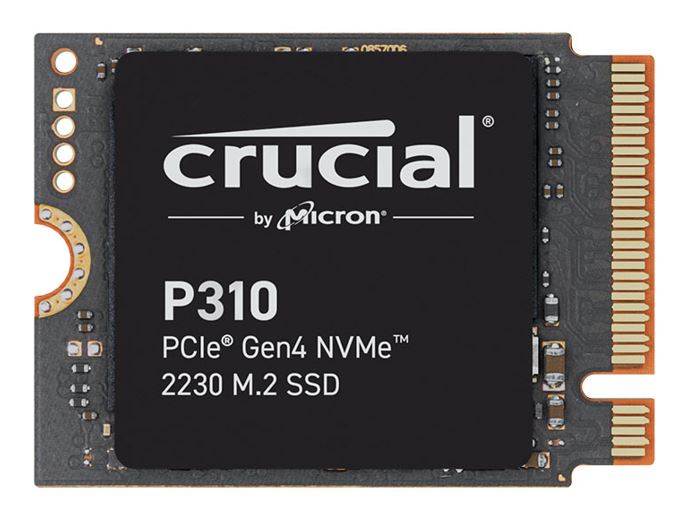 Micron (Crucial) Crucial P310 2TB M.2 2230 NVMe SSD 7100/6000 MB/s 1M IOPS 440TBW 2M MTTF for MS Surface Pro Valve Steam Deck Asus Rog Ally Lenovo Legion Go MSI Claw, CT2000P310SSD2