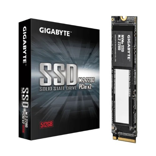 GIGABYTE Gen3 512GB NVMe PCIe 3.0 x4 M.2 2280 SSD, 1900MB/s Read, 1200MB/s Write, 1.5M Hours MTBF, 3-Year Warranty, G3NVME512G M.2 512GB